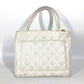 CHANEL A01804 キルティング マトラッセ CC ココマーク 復刻トート ショルダーバッグ 肩掛け カバン トートバッグ キャビアスキン レディース ホワイト - brandshop-reference