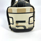 CHANEL セントラルステーション ハンドバッグ カバン ミニ ボストンバッグ PVC レディース ブラック