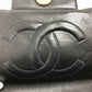 CHANEL A01094 マトラッセ ココマーク デカマトラッセ 34 Wチェーン 肩掛け 斜め掛け ショルダーバッグ ラムスキン レディース ブラック