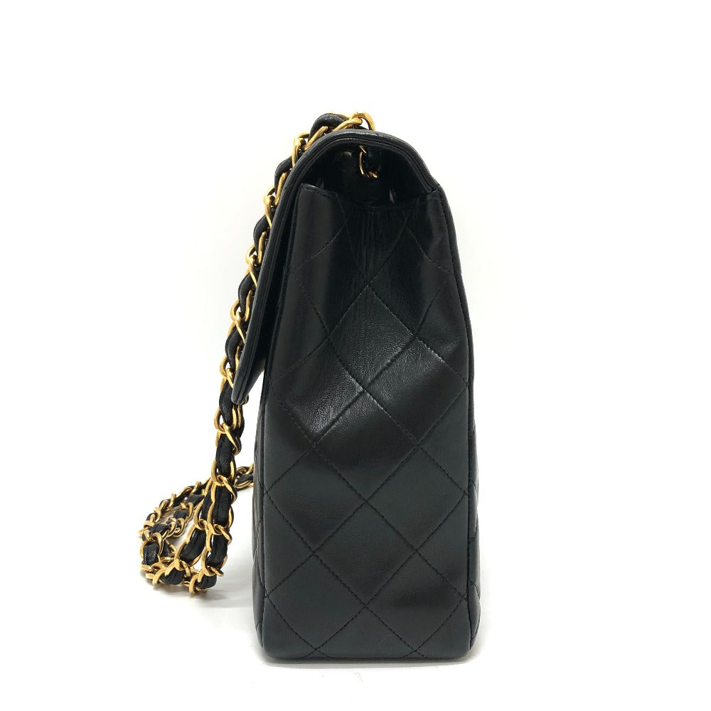 CHANEL マトラッセ マトラッセ30 マトラッセ 30 Wチェーン マトラッセ カバン バッグ ハンドバッグ ショルダーバッグ ラムスキン レディース ブラック