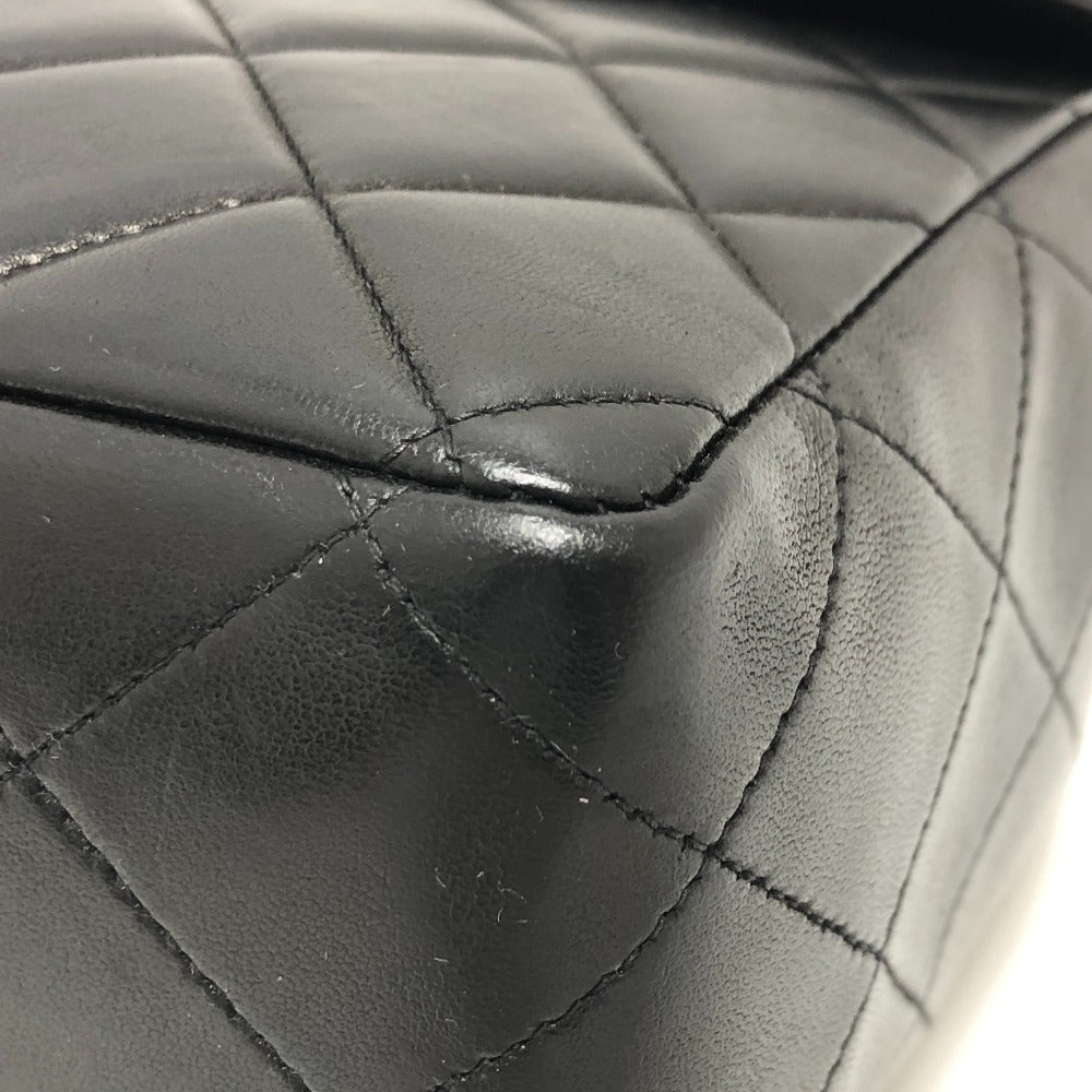 CHANEL マトラッセ マトラッセ30 マトラッセ 30 Wチェーン マトラッセ カバン バッグ ハンドバッグ ショルダーバッグ ラムスキン レディース ブラック