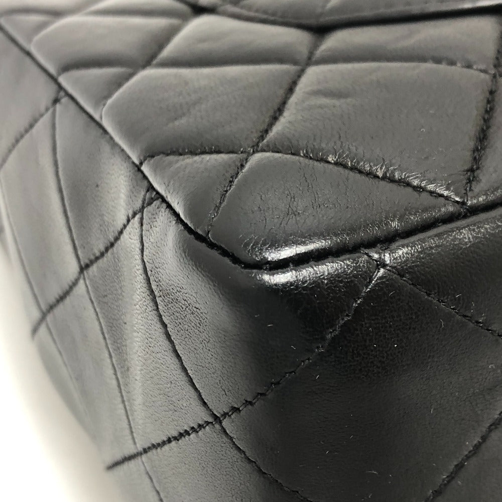 CHANEL マトラッセ マトラッセ30 マトラッセ 30 Wチェーン マトラッセ カバン バッグ ハンドバッグ ショルダーバッグ ラムスキン レディース ブラック