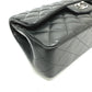 CHANEL A58600 マトラッセ30 Wフラップ Wチェーン 肩掛け 斜め掛け カバン ショルダーバッグ ラムスキン レディース ブラック