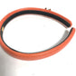 CHANEL Headband, CC Coco Mark, Hair Accessory, Leather Headband, Women's, Orange