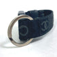 CHANEL Sports Compass CC Coco Mark Keychain Key Ring Nylon Canvas Women's Black