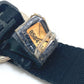 CHANEL Sports Compass CC Coco Mark Keychain Key Ring Nylon Canvas Women's Black