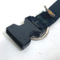 CHANEL Sports Compass CC Coco Mark Keychain Key Ring Nylon Canvas Women's Black