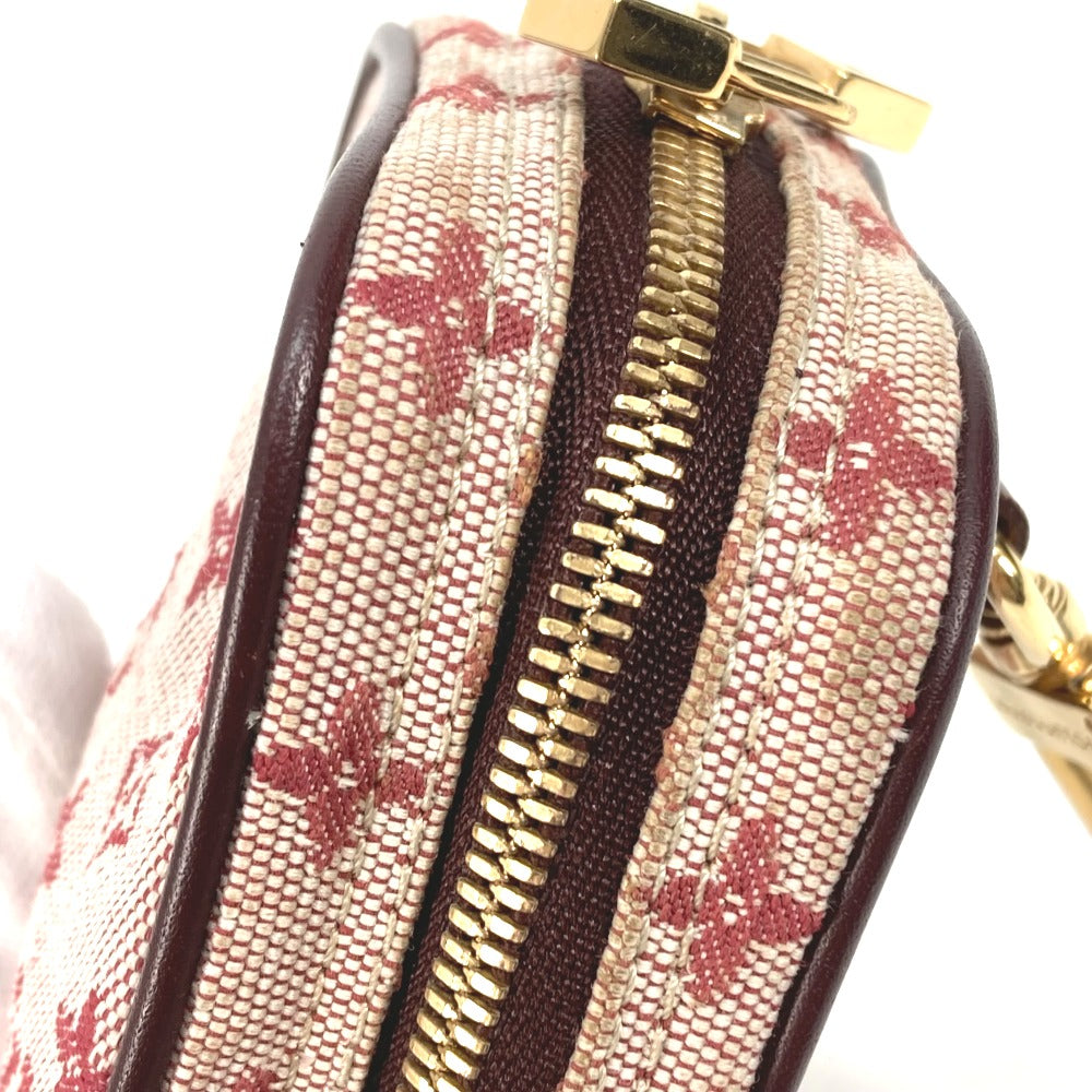LOUIS VUITTON M60001 モノグラムミニ ウスディジタル ストラップ付 ショルダーバッグ ポシェット ポーチ モノグラムミニキャンバス レディース チェリー レッド