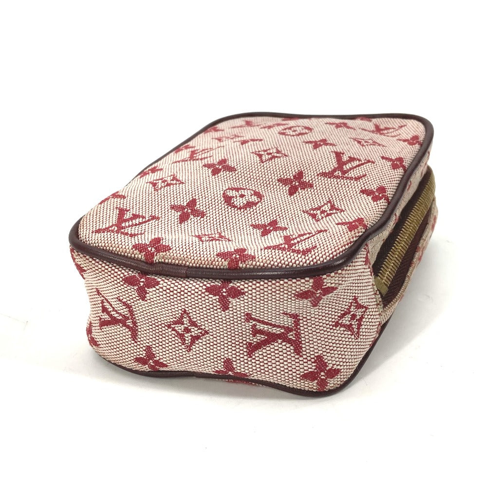 LOUIS VUITTON M60001 モノグラムミニ ウスディジタル ストラップ付 ショルダーバッグ ポシェット ポーチ モノグラムミニキャンバス レディース チェリー レッド