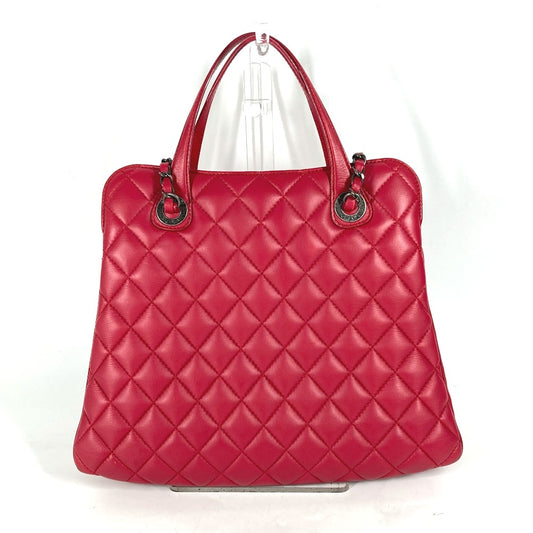 CHANEL ハンドバッグ ショルダーバッグ 肩掛け CC ココマーク マトラッセ キルティング 2WAYバッグ チェーン トートバッグ ラムスキン レディース ピンク