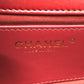 CHANEL マトラッセ ココマーク ミニマトラッセ マトラッセミニ マトラッセ20 マトラッセ 20 3チェーン カバン 斜め掛け ショルダーバッグ ラムスキン レディース レッド
