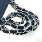 CHANEL Shoulder Tote Bag, Chain Shoulder Bag, Enamel, Women's, Black
