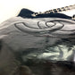 CHANEL Shoulder Tote Bag, Chain Shoulder Bag, Enamel, Women's, Black