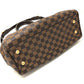 LOUIS VUITTON N51997 Damier Trevi PM Handbag, Unisex, Damier Canvas, Ebene Brown