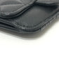 CHANEL AP2570 ココマーク マトラッセ クラシック ジップ カードケース コインケース 財布 ウォレット 小銭入れ コインケース キャビアスキン レディース ブラック