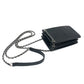 CHANEL Coco Mark Pouch Chain Shoulder Bag Enamel Women's Black