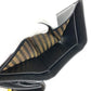 FENDI 8M0395 ロゴ コンパクトウォレット 3つ折り財布 レザー レディース ブラック