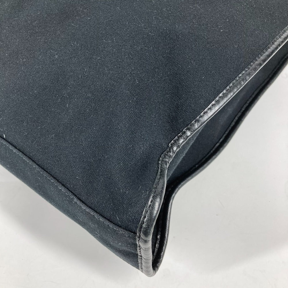 FENDI 7VA435 縦型 ショルダーバッグ 肩掛け ロゴ FF カバン トートバッグ キャンバス/レザー ユニセックス ブラック - brandshop-reference
