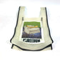 FENDI 7VA442 Banana Fruit FREEDOM Logo Eco Bag, Handbag, Vinyl, Women's, Clear