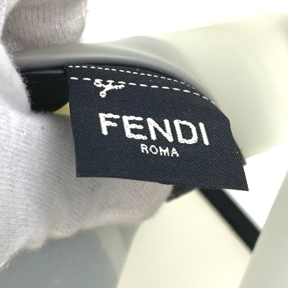 FENDI 7VA442 Banana Fruit FREEDOM Logo Eco Bag, Handbag, Vinyl, Women's, Clear