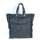 FENDI 7VA367 ロゴ ショルダーバッグ カバン 肩掛け 縦型 トートバッグ ナイロン/レザー メンズ ブラック - brandshop-reference