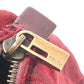 FENDI ズッカ柄 ミニバッグ カバン ロゴ ビンテージ ハンドバッグ キャンバス レディース レッド