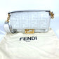 FENDI 8BR600 ズッカ マンマバケット 肩掛け 2WAYバッグ カバン ショルダーバッグ レザー レディース ホワイト