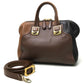 FENDI 8BL117 Chameleon Bag, 2-Way Shoulder/Handbag, Leather, Women's, Brown