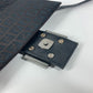 FENDI ズッカ ズッキーノ カバン フラップ ポシェット 斜め掛け ショルダーバッグ キャンバス/レザー レディース ブラック
