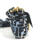 FENDI 8BR784 ジョシュアヴィーダス Joshua Vides コラボ ズッカ バゲット ミニ 2WAYバッグ 斜め掛け ポシェット ショルダーバッグ ナイロン ユニセックス ブルー