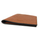 FENDI Logo Passport Cover Stationery Passport Case Leather Unisex Brown