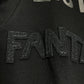 FENDI FY0812 Rubber Logo Sweatshirt, Rayon, Men's, Black