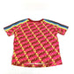 FENDI FS7137 ロゴ アパレル トップス 丸首 半袖Ｔシャツ コットン レディース レッド