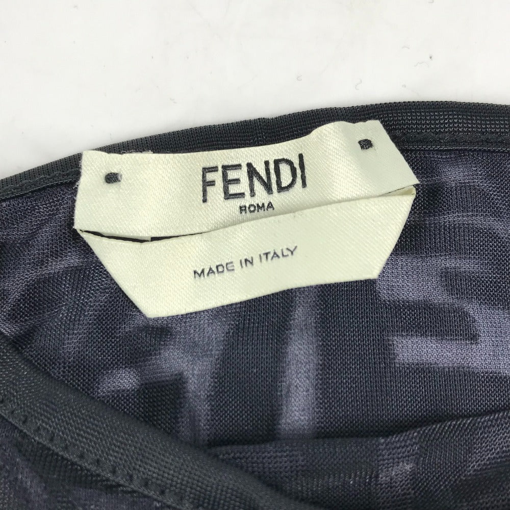 FENDI FE5073 下着 トップス アパレル ボトムス ロゴ フィッシュアイ アンダーウェア セット セットアップ レーヨン レディース ネイビー