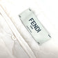 FENDI FQ7144 キルティング ボトムス アパレル スカート シルク レディース ホワイト