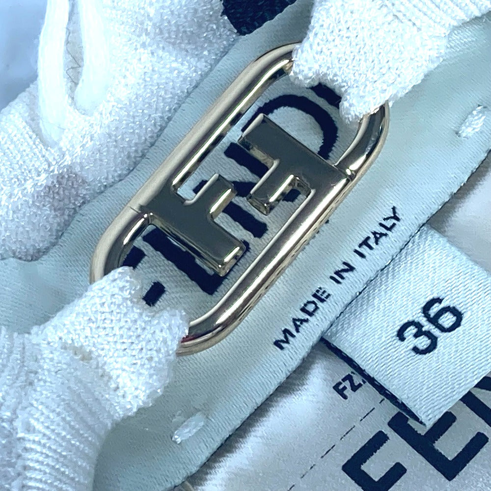 FENDI FXZ875 ブラジャー ブラトップ トップス アパレル トップスその他 レーヨン レディース ホワイト系