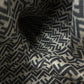 FENDI FF8581 Zucca Print Reversible Silk-Blend Long Coat in Wool, Brown