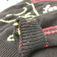 FENDI FZY463 AH3E 21AW ロゴマルチカラー アパレル ARTIST ALLOVER ニット クルーネック トップス セーター コットン メンズ ブラック