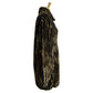 FENDI Zucca Pecan Apparel Outerwear Eco-Fur Coat Mid-Length Acrylic Women's Brown