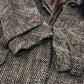 FENDI FENDI 365 tweed Apparel outerwear fur collar mid-length coat Long coat Viscose Brown Used
