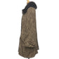 FENDI FENDI 365 tweed Apparel outerwear fur collar mid-length coat Long coat Viscose Brown Used