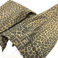 FENDI Leopard x Zucca Apparel Bottoms Trousers Pants Canvas Women's Brown