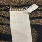 FENDI Pecan Pattern Vintage Apparel Top Knit FF Logo Sweater Viscose Women's Brown