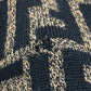 FENDI Zucca Pattern Apparel Knit Top All-over Pattern Sweater Wool Unisex Brown
