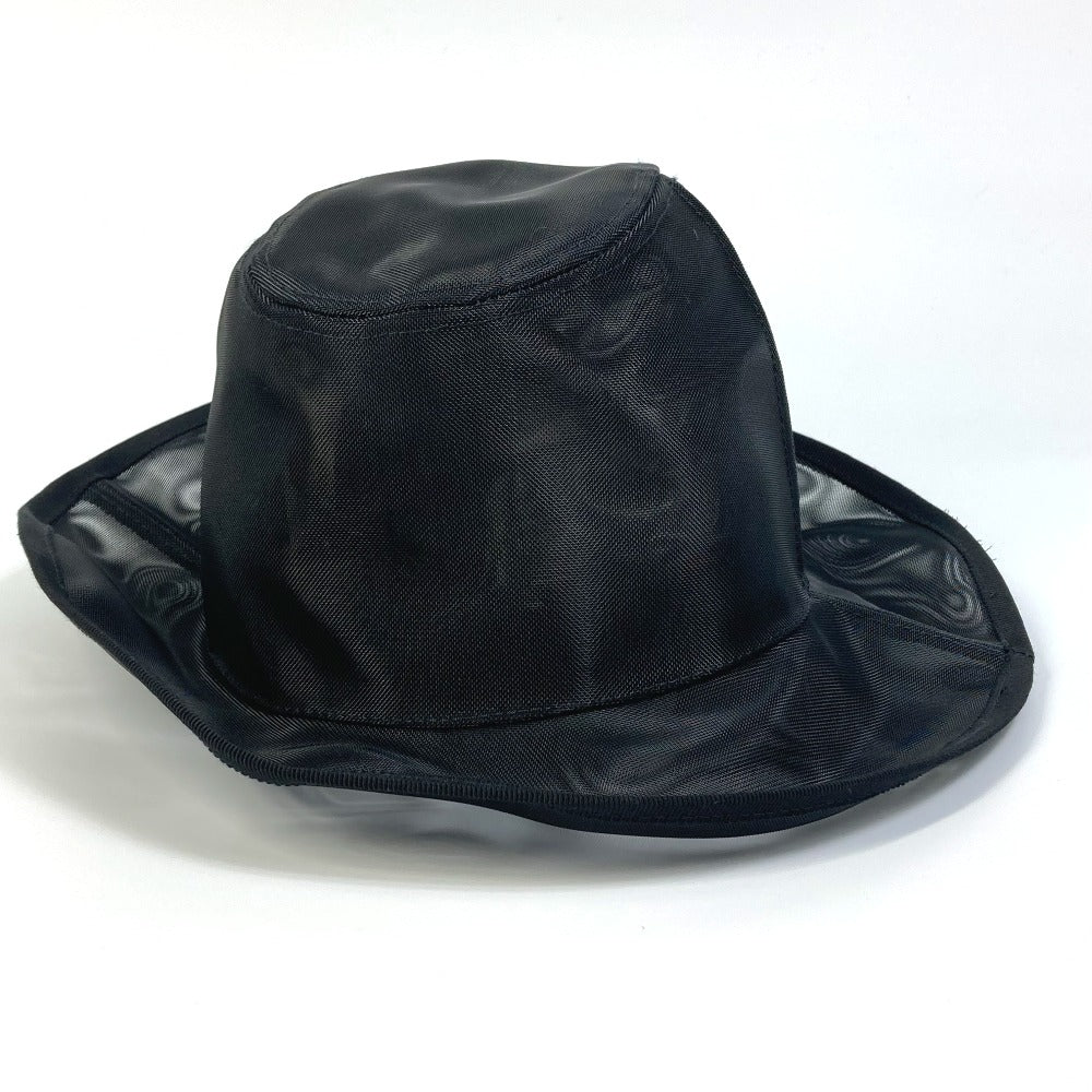 FENDI FXQ206 Mesh See-Through Hat, Fashion Accessory, Headwear, Polyamide, Women's, Black