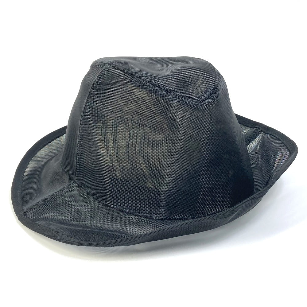 FENDI FXQ206 Mesh See-Through Hat, Fashion Accessory, Headwear, Polyamide, Women's, Black