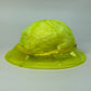 FENDI FXQ632 Logo Plate Clear Hat Headwear Vinyl Unisex Yellow