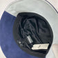 FENDI FXQ801 Logo Two-Tone Bucket Hat, Bob Hat, Goatskin, Men's, Blue