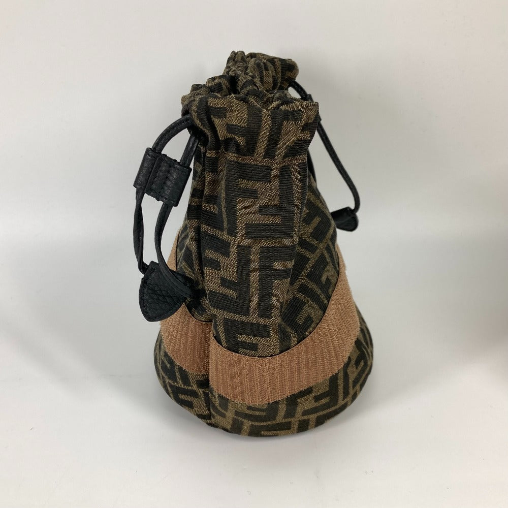 FENDI FXQ891 ハンドバッグ AIJE RAFFIA BUCKET Hat バケットハット＆巾着バッグ ハット帽 帽子 バケットハット ボブハット ハット レザー レディース ベージュ