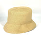 FENDI FXQ891 ハンドバッグ AIJE RAFFIA BUCKET Hat バケットハット＆巾着バッグ ハット帽 帽子 バケットハット ボブハット ハット レザー レディース ベージュ